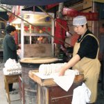 Xi'an, moslimwijk, de bazaar